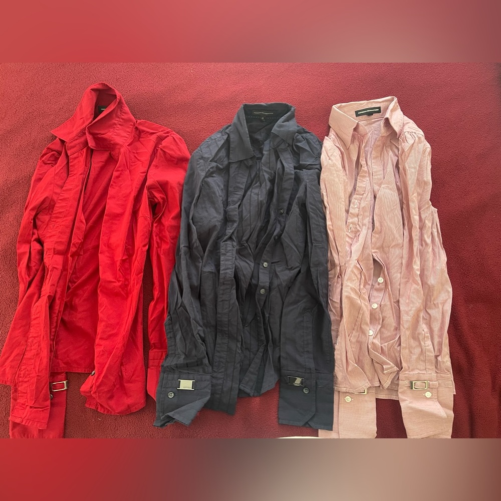 3 Express button down blouses